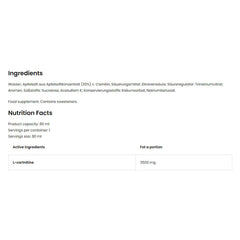 OstroVit - L-carnitine SHOT