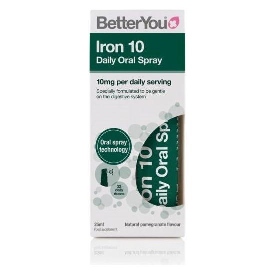 Better You - Iron 10 Daily Oral Spray (10mg), Pomegranate - 25