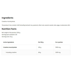 OstroVit - Creatine Monohydrate