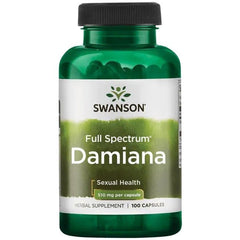 Swanson - Damiana, 510mg - 100 caps