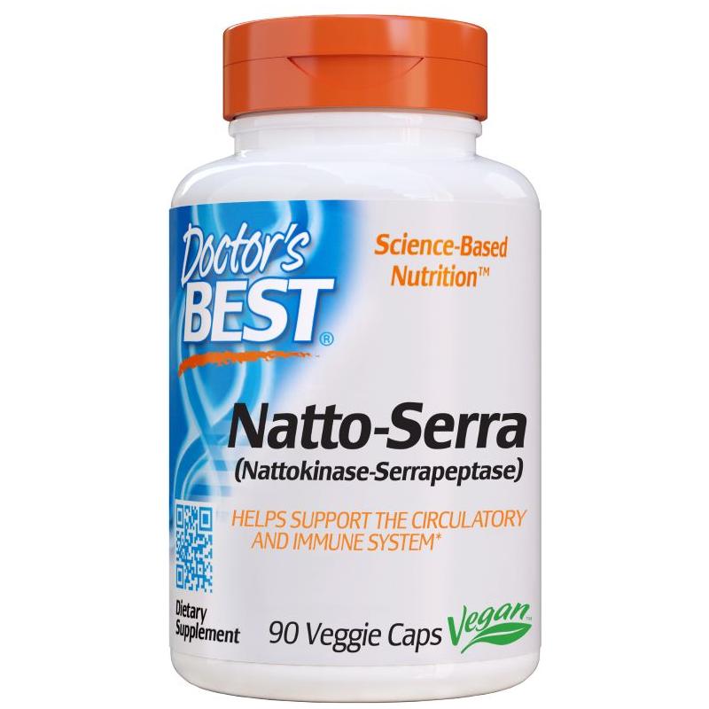 Doctor's Best - Natto-Serra - 90 vcaps