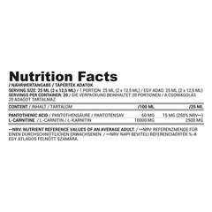 Nutriversum - L-Carnitine 2500 mg - FLOW