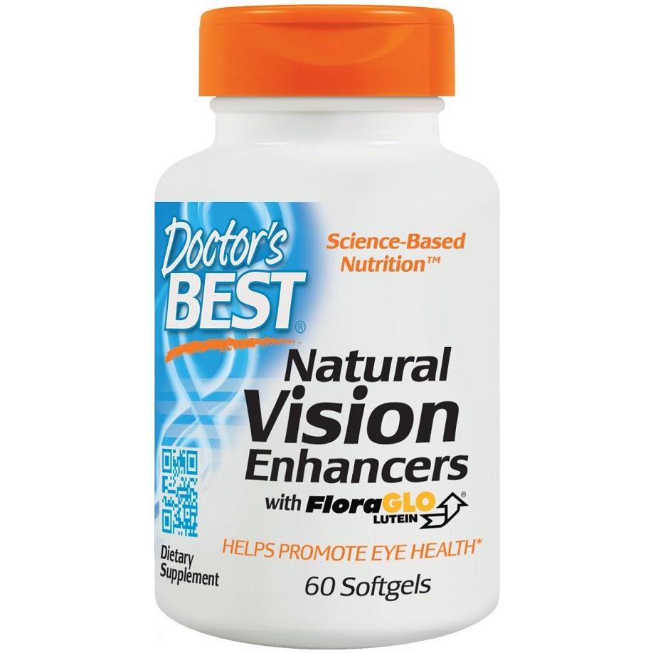 Doctor's Best - Natural Vision Enhancers - 60 softgels