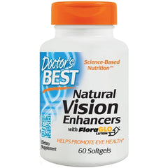 Doctor's Best - Natural Vision Enhancers - 60 softgels