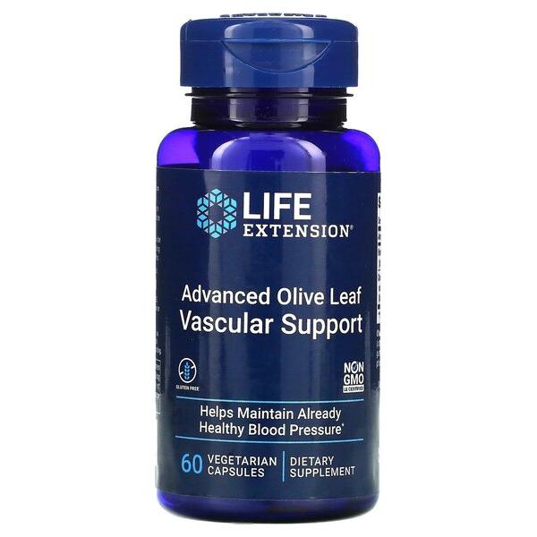 Life Extension - Advanced Olive Leaf Vascular Support - 60 vcaps