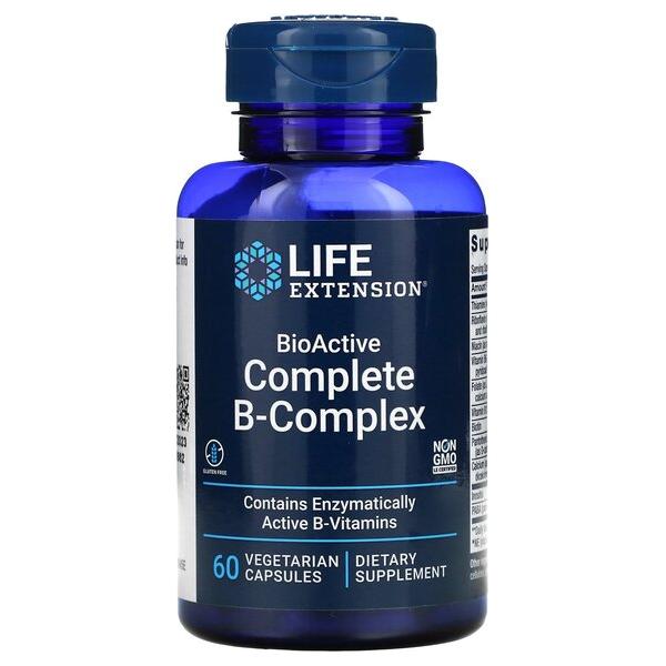 Life Extension - Bio-Active Complete B-Complex - 60 vcaps