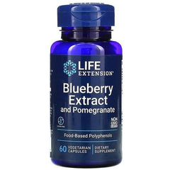 Life Extension - Blueberry Extract with Pomegranate - 60 vcaps