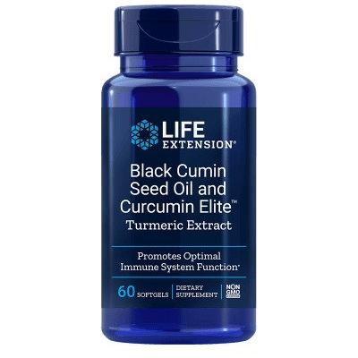 Life Extension - Black Cumin Seed Oil and Curcumin Elite