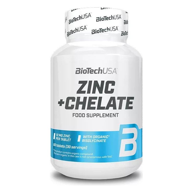 BioTech USA - Zinc + Chelate - 60 tablets