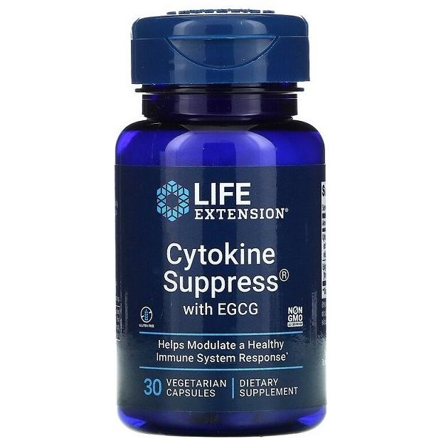 Life Extension - Cytokine Suppress with EGCG - 30 vcaps