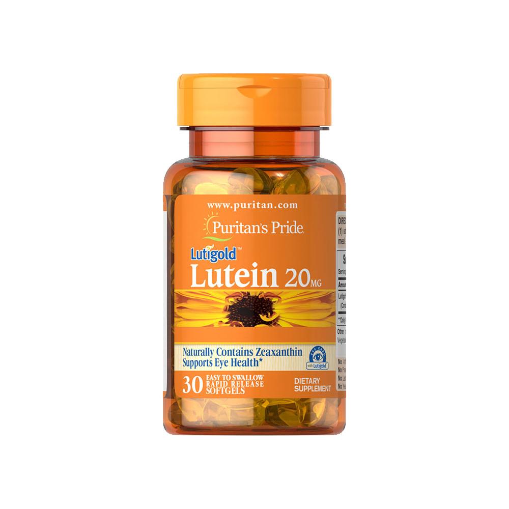 Puritan's Pride - Lutein 20 mg with Zeaxanthin (30 Softgels)