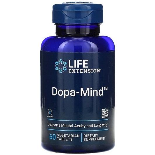 Life Extension - Dopa-Mind - 60 vegetarian tabs