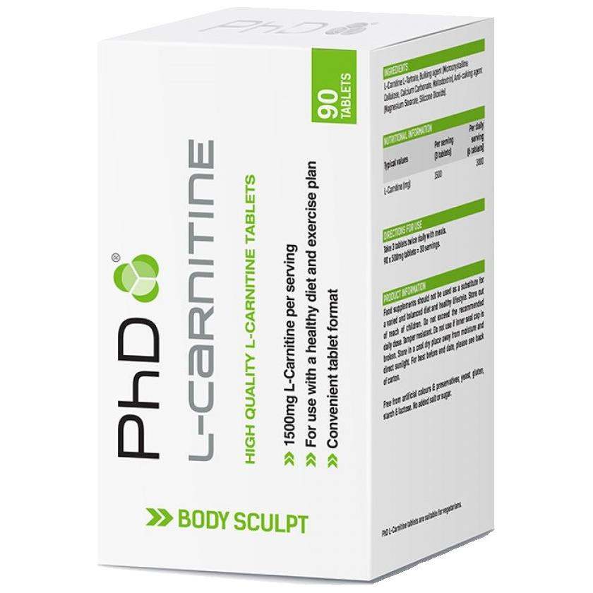 PhD - L-Carnitine - 90 tablets