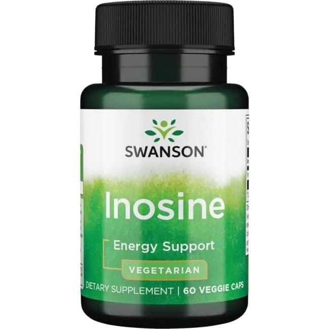 Swanson - Inosine, 500mg - 60 vcaps