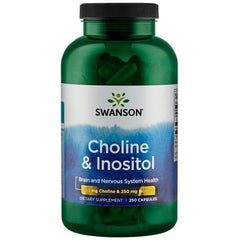 Swanson - Choline & Inositol - 250 caps