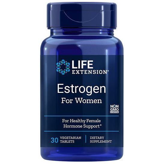 Life Extension - Estrogen For Women - 30 Vegetarian Tabs