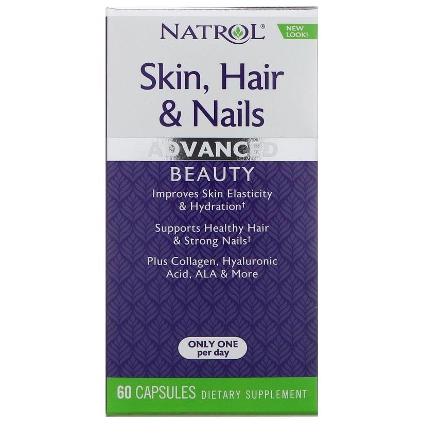 Natrol - Skin, Hair and Nails - 60 caps