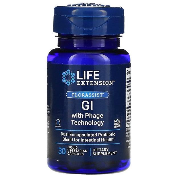 Life Extension - Florassist GI with Phage Technology - 30