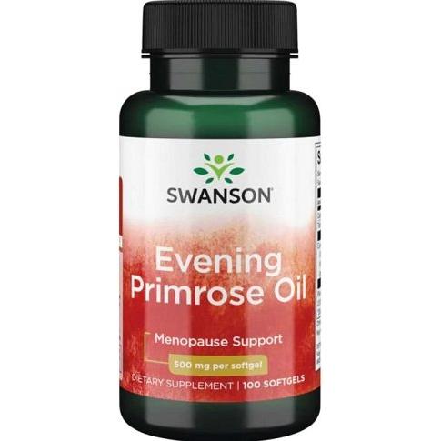 Swanson - Evening Primrose Oil, 500mg - 100 softgels