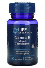 Life Extension - Gamma E Mixed Tocopherols - 60 softgels