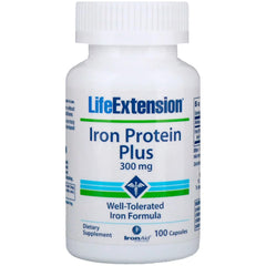 Life Extension - Iron Protein Plus, 300mg - 100 caps