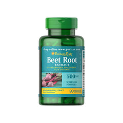 Puritan's Pride - Beet Root Extract 500mg - 90 Capsules