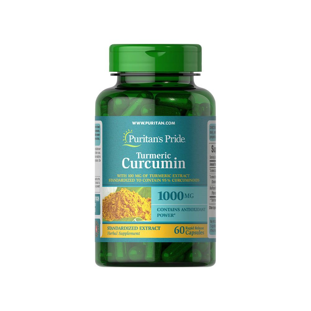 Puritan's Pride - Turmeric Curcumin 1000 mg with Bioperine 5 mg