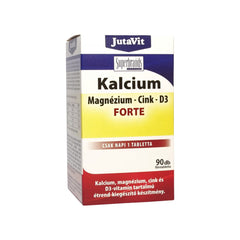 JutaVit - Calcium + Magnesium + Zinc + D3 Forte tablet - 90