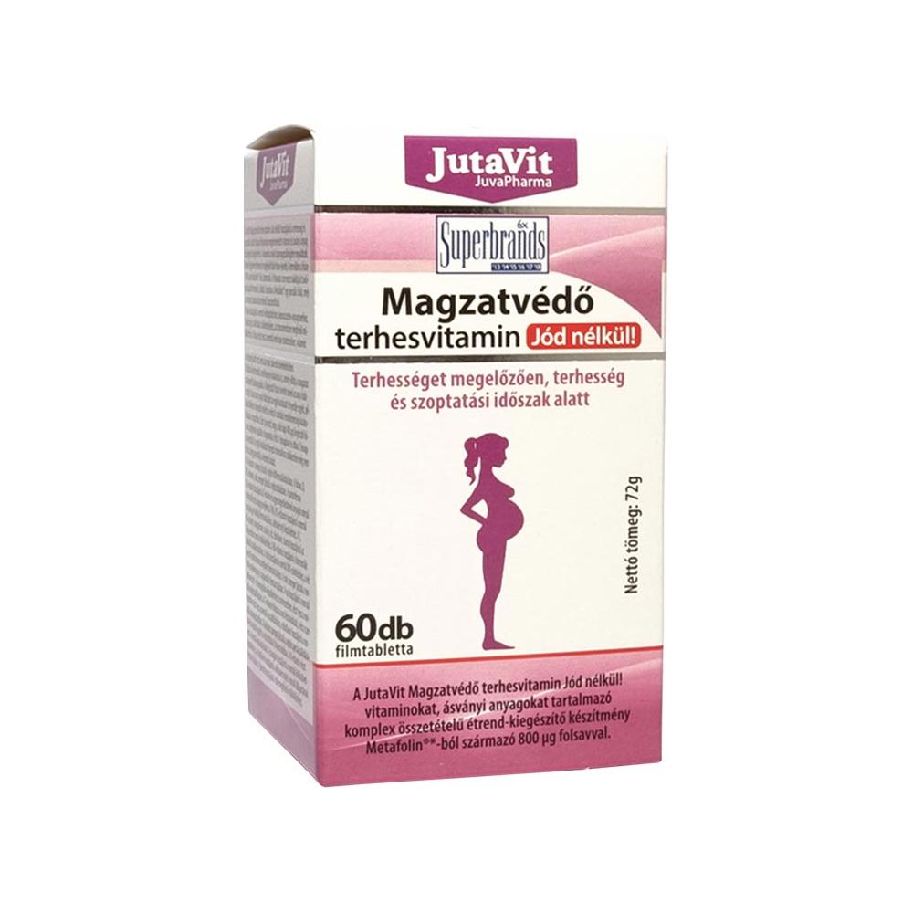 JutaVit - Prenatal Vitamin Without Iodine - 60 Tablets