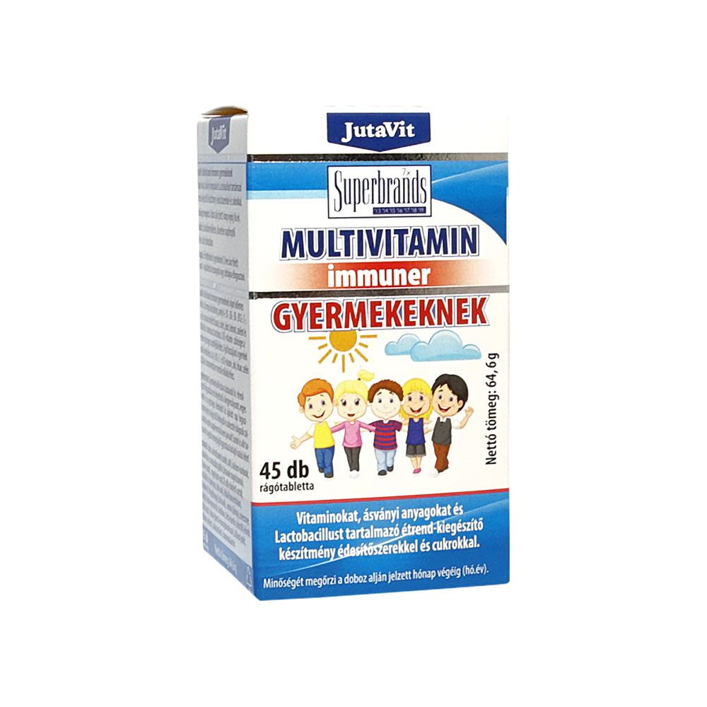 JutaVit - Multivitamin Immuner chewable tablets For Kids - 45