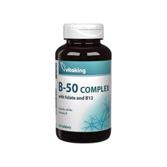 Vitaking - Vitamin B-50 Complex - 60 Tablets