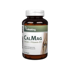 Vitaking - CalMag Citrate +Vitamin D3 - 90 Softgels