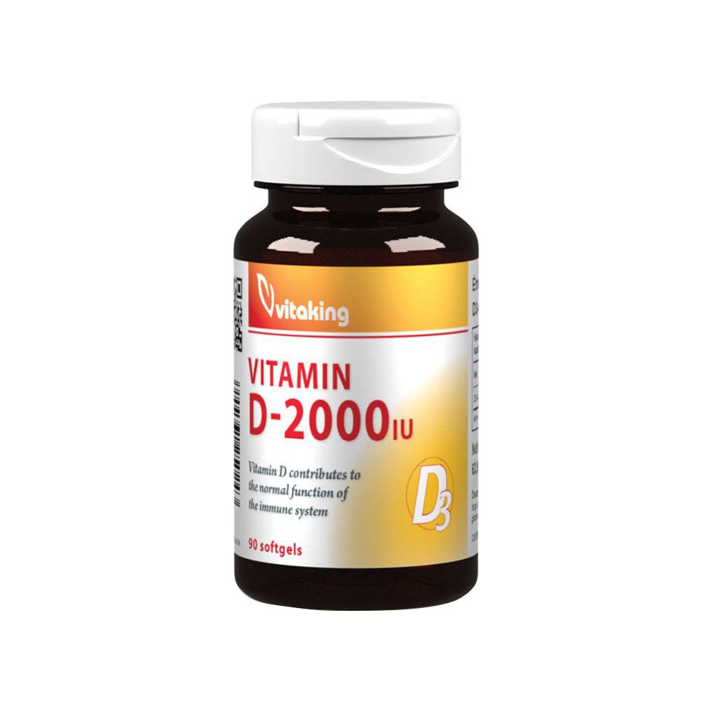 Vitaking - Vitamin D-2000 - 90 Softgels