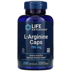 Life Extension - L-Arginine Caps, 700mg - 200 caps