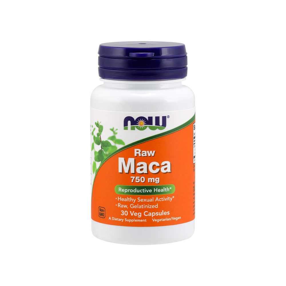 Now Foods - Maca 750 mg - 30 Veg Capsules