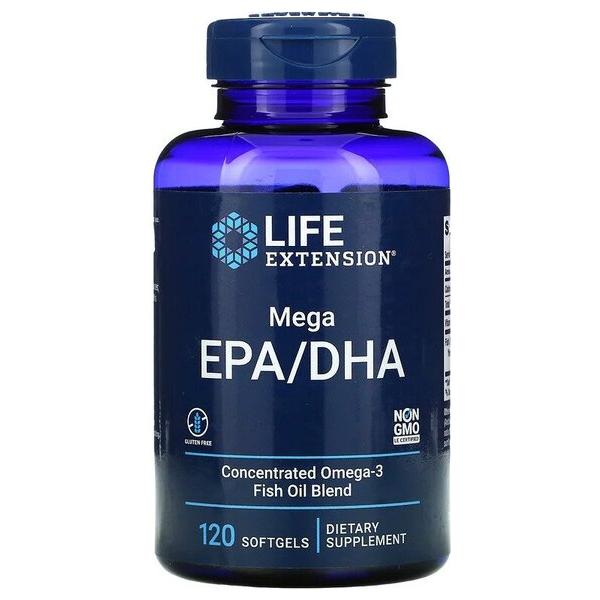 Life Extension - Mega EPA/DHA - 120 softgels