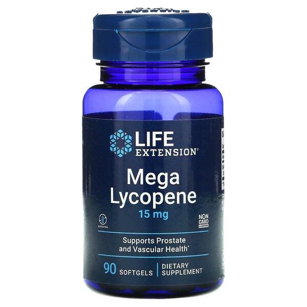 Life Extension - Mega Lycopene, 15mg - 90 softgels