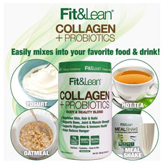 Fit & Lean - Collagen Probiotics, Unflavored - 358 g