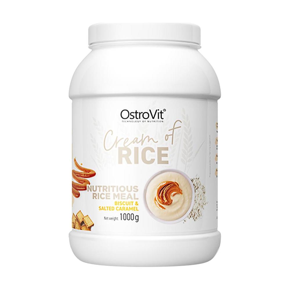 OstroVit - Cream of Rice, Biscuit and Salted Caramel - 1000 g