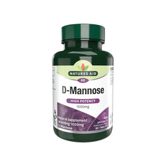 Natures Aid - D-Mannose 1000 mg - 60 Tablets