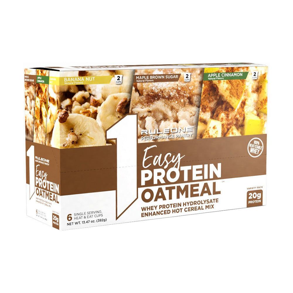 Rule1 - Easy Protein Oatmeal Variety Pack, Variety Pack - 6