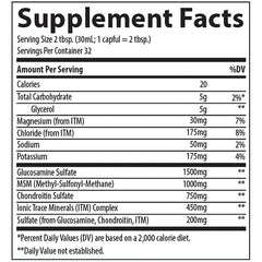 Trace Minerals - Liquid Glucosamine / Chondroitin / MSM