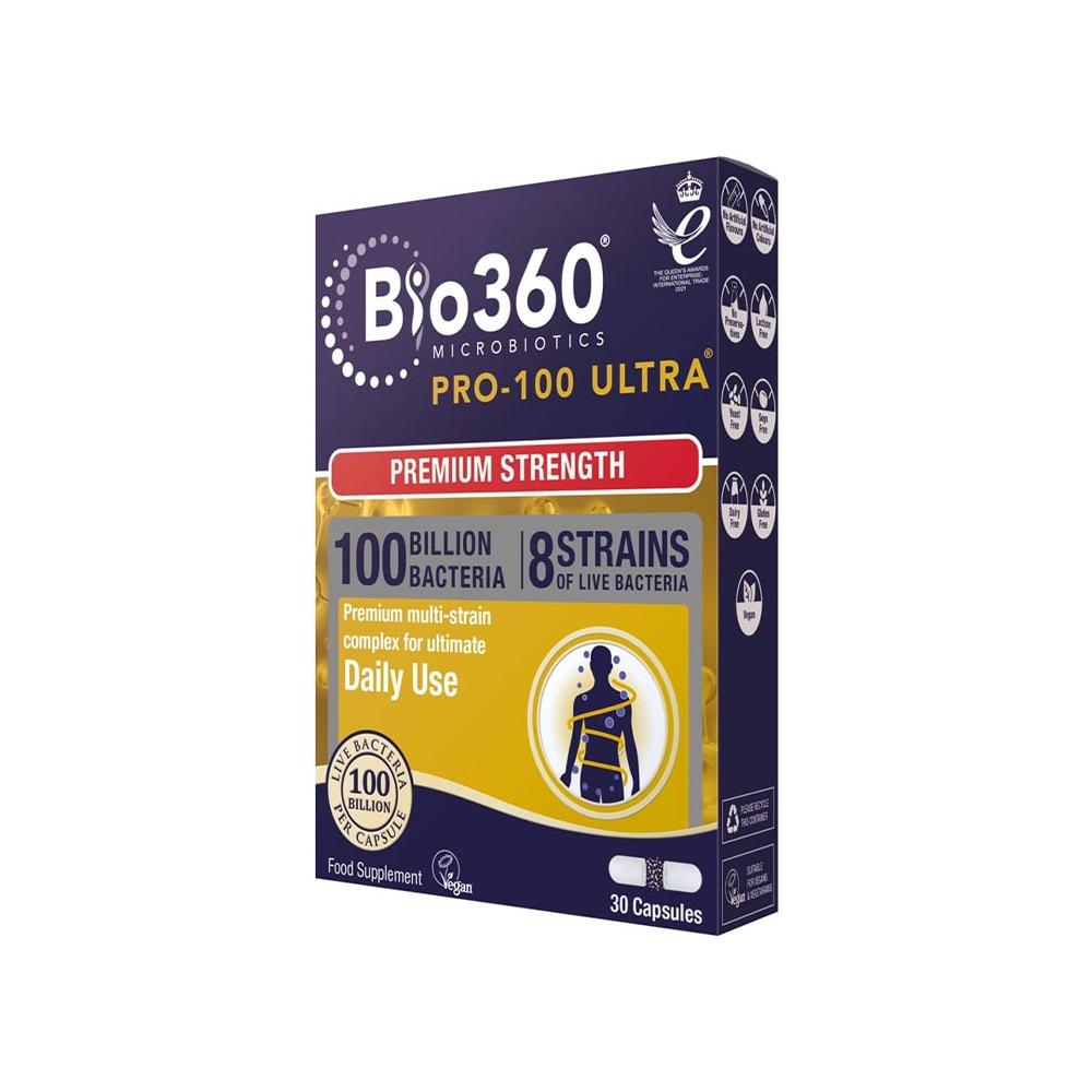 Natures Aid - Pro-100 ULTRA (100 Billion Bacteria) - 30 Capsules