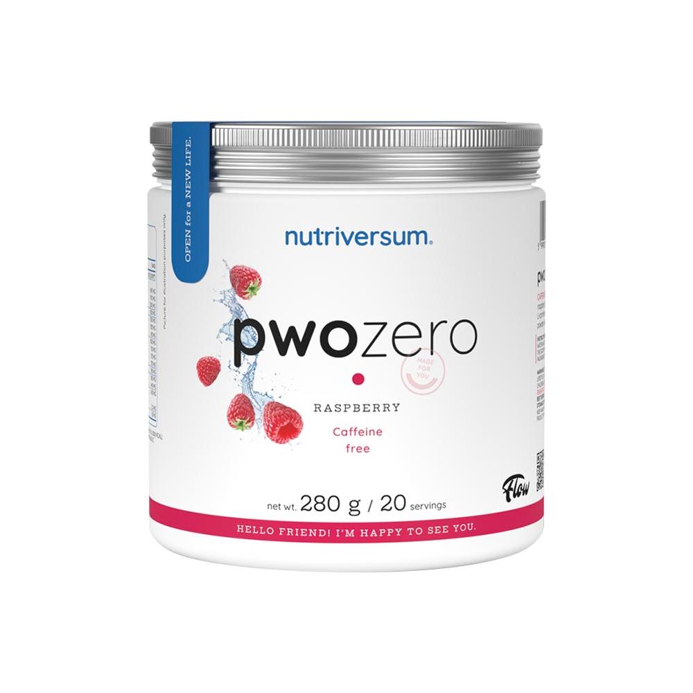 Nutriversum - PWO Zero Caffeine, Raspberry - 280 g