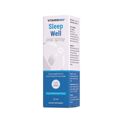 Vitamin360 - Sleep Well Oral Spray, Blackcurrant - 25 ml