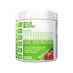 Evlution Nutrition - Stacked Greens, Orchard Apple - 30 Servings