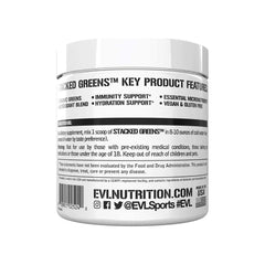 Evlution Nutrition - Stacked Greens, Orchard Apple - 30 Servings