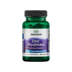 Swanson - Zinc Picolinate Body Preferred Form, 22mg - 60 caps