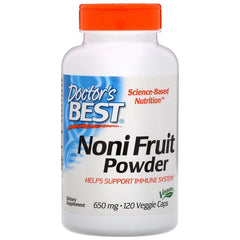 Doctor's Best - Noni Fruit Powder, 650mg - 120 vcaps