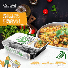 OstroVit - VEGE dish with pearl couscous and chickpeas - 280 g